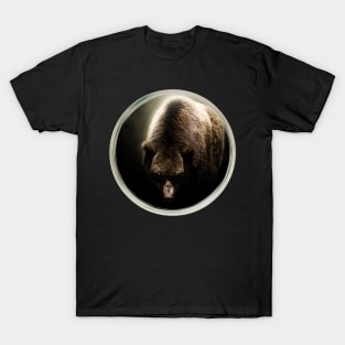 Brown Bear Animal Wild Forest Jungle Nature_ T-Shirt